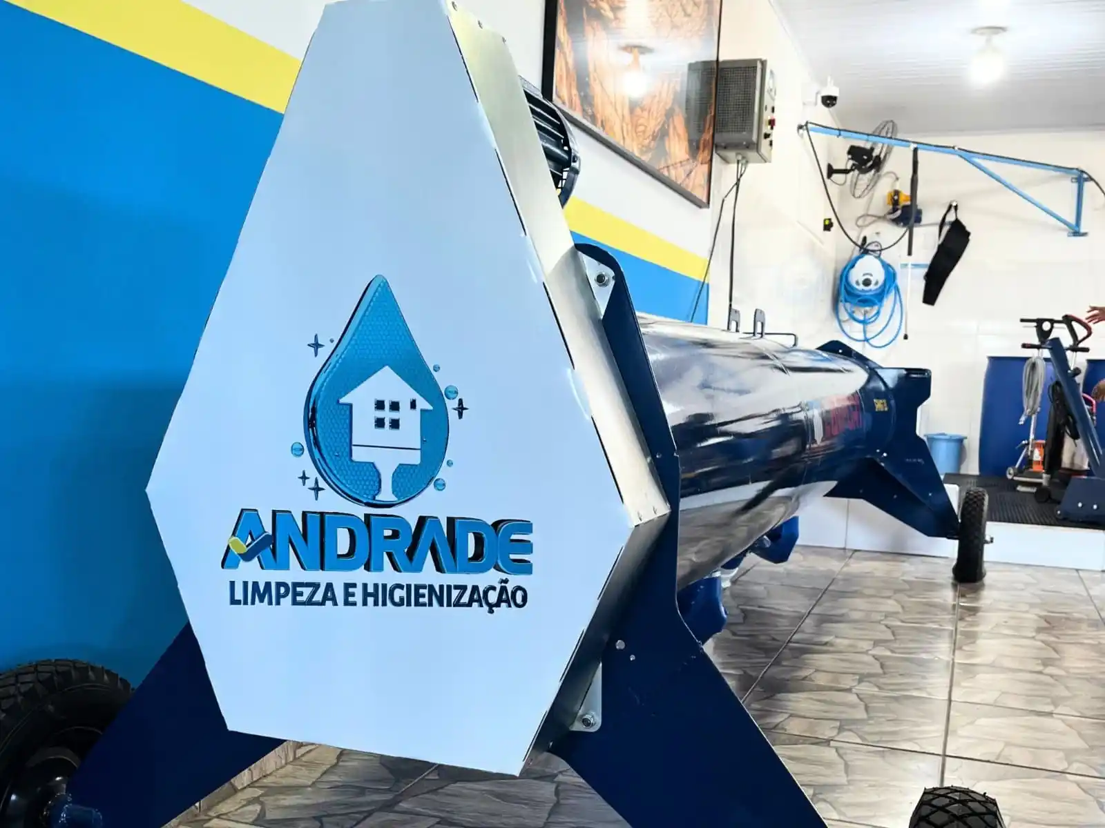 Centrífuga industrial Andrade para tapetes em Ponta Grossa